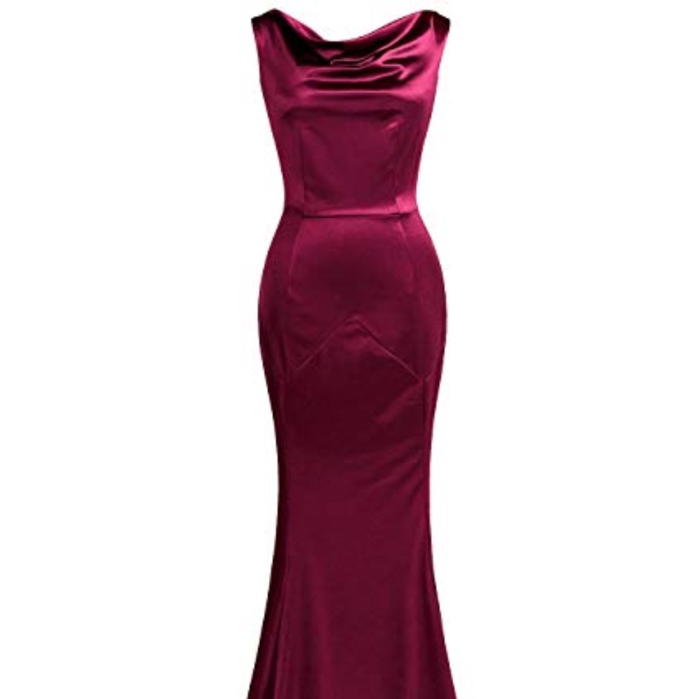 Burgundy FORMAL Gown